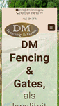 Mobile Screenshot of dmfencing.eu